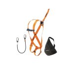 Kit nacelle, harnais, longe de connexion et sac de transport