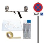 Kit pour place rserve aux personnes handicapes