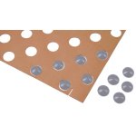 Kit plots podotactiles sans tige et gabarit de pose
