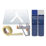 Kit pochoir et peintures pi�tons