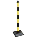 Lot de 5 poteaux en pvc et socles au choix
