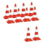Lot de c�nes de chantier non - r�fl�chissants
