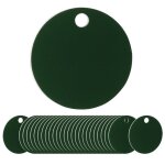 Marqueurs de vannes vierges color�s en aluminium anodis�