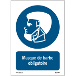 Panneaux a3 / a4 / a5 - masque de barbe obligatoire