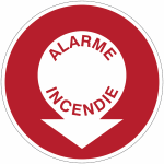 Panneau alarme incendie