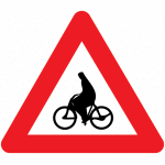 Panneau dbouch de cyclistes