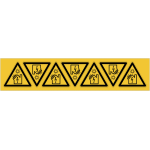 Panneaux et autocollants - danger : installation photovolta�que