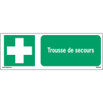 Panneaux iso 7010 - trousse de secours - e003
