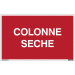 Panneaux  message standard - colonne sche