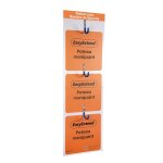 Panneau de rangement shadowboard pour poteaux et bases - valises seton easyextend
