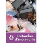 Panneau tri s�lectif - recyclage des cartouches d'imprimante