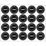 Pastilles calendrier rondes ultra - destructibles pour surfaces difficiles
