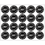Pastilles calendrier rondes ultra - destructibles pour surfaces difficiles