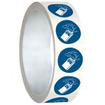 Pictogramme iso 7010 en rouleau  utiliser le dtecteur de gaz  - m048