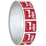 Pictogramme iso 7010 en rouleau  porte coupe - feu  - f007