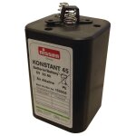 Pile 6v 25 ah pour lampes de chantier