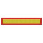 Plaques de balisage arri�re pour remorques et semi - remorques