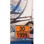 Plaques d'identification personnalisable pour le transport de mati�res dangereuses