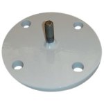 Platine de fixation pour poteaux  manchon