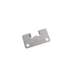 Platine mtallique pour fixation au sol pour rayonnage de rtention tubulaire lger
