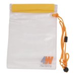 Pochettes tanches en plastique avec fermeture  zip et cordon