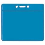 Pochettes porte - badge en plastique souple, dos color�