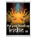 Porte - affiche clippant mural ou � suspendre