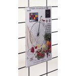 Porte - affiches en plexiglas pour grille d'exposition modulable