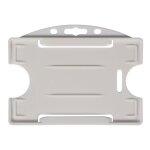 Porte - badge rigide en plastique color�, pour carte iso 86 x 54 mm