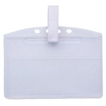 Porte - badge rigide en polypropyl�ne translucide
