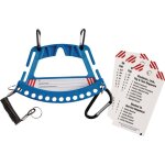 Porte - cadenas avec plaquettes de consignation
