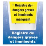 Porte - documents mural - registre de dangers graves et imminents