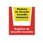 Porte - documents mural - registre de s�curit� incendie
