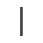 Potelet de voirie en acier laqu� peint en gris