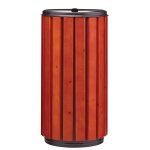 Poubelle pour espaces verts � couvercle