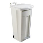 Poubelle  pdale pour tri slectif