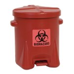Poubelles en plastique pour d�chets infectieux