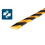 Protection murale antichoc en mousse optichoc mince repositionnable