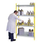 Rayonnage de r�tention acier 590mm de profondeur