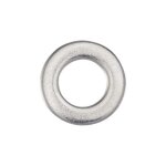 Rondelles plates de 8 en inox a2