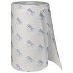 Rouleaux absorbants pour hydrocarbures avec voile de renfort