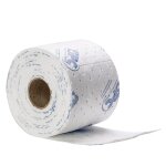 Rouleaux absorbants pour hydrocarbures avec voile de renfort
