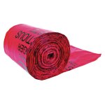 Rouleau de sacs poubelle dasri