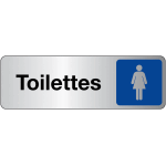 Signal�tique de porte - toilettes femme