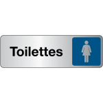Signaltique de porte - toilettes femme