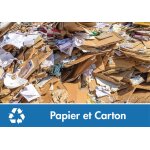 Signaltique recyclage - papier et carton