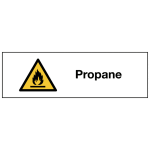 Signalisation des produits dangereux iso 7010 - propane - w021