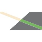 Signalisation au sol photoluminescente en bandes pour marches