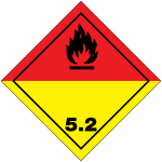 Signalisation de transport international  peroxydes organiques