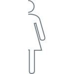 Silhouette - contour pour wc femme